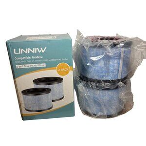 4-In-1 True HEPA Replacement Filter 2 Pack MK06 MK01 DH-JH01 EPI080 MJ001H